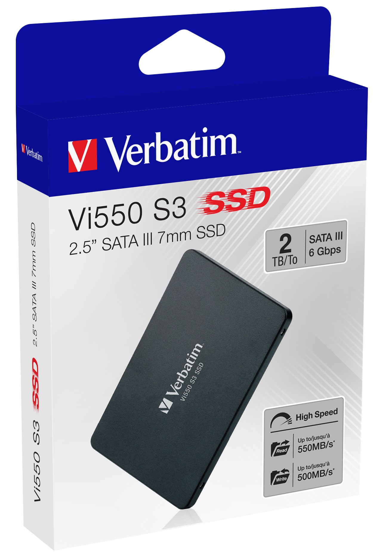 SSD SATA III VERBATIM Vi550 2TB SSD - Immagine 1