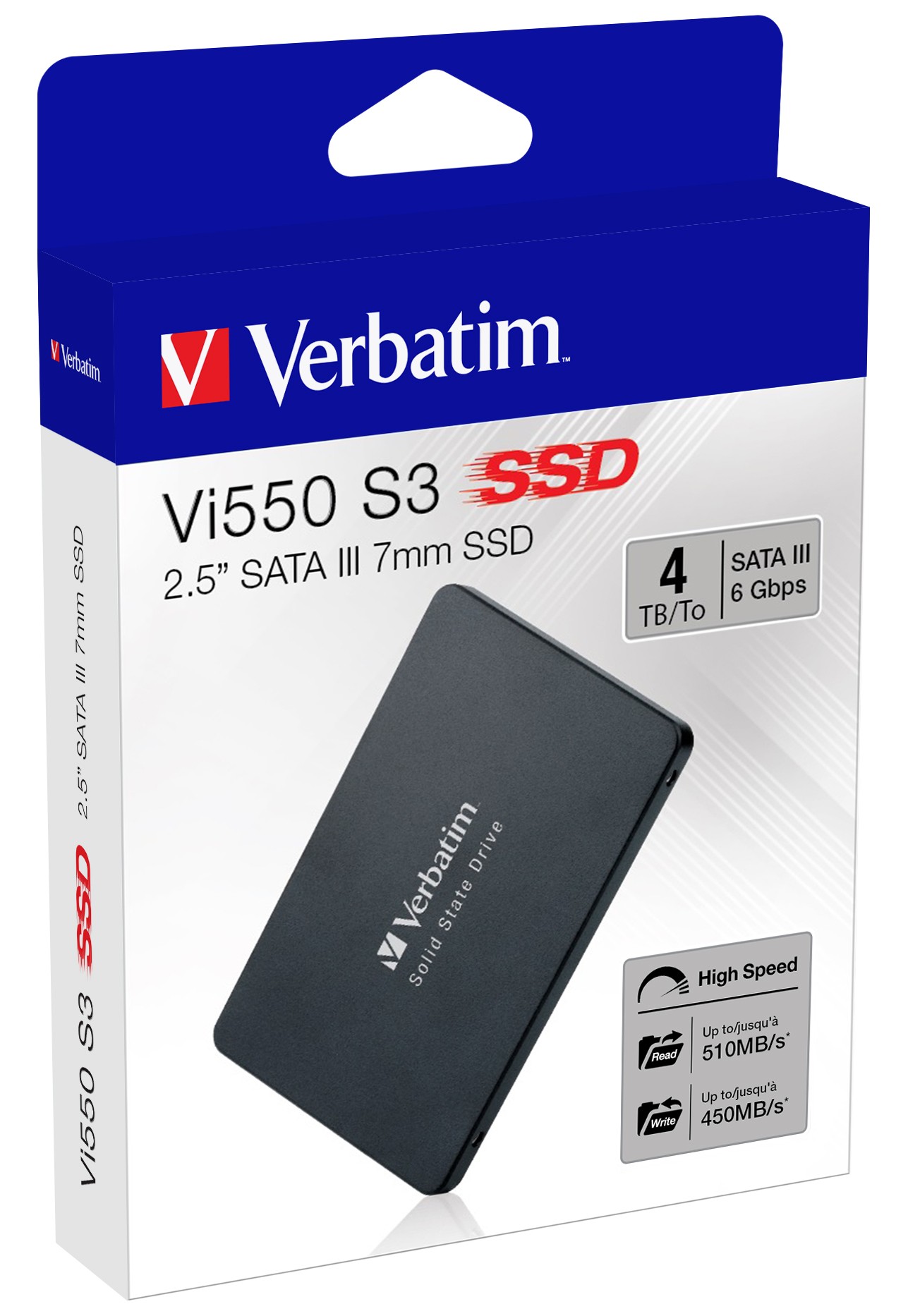 SSD M.2 VERBATIM Vi550 S3 4TB SSD - Immagine 1