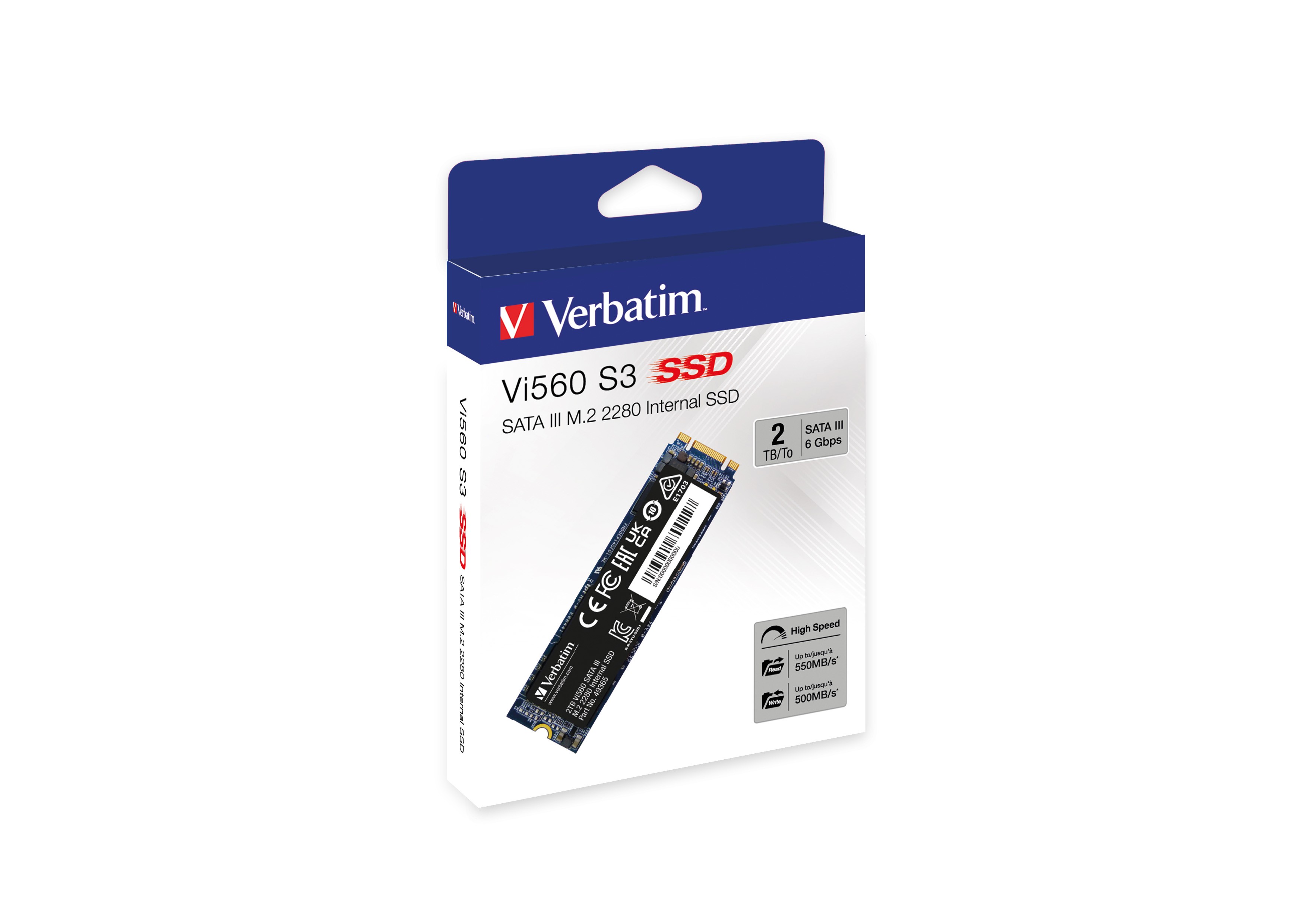 SSD VERBATIM VI560 S3 M.2 2TB - Immagine 1