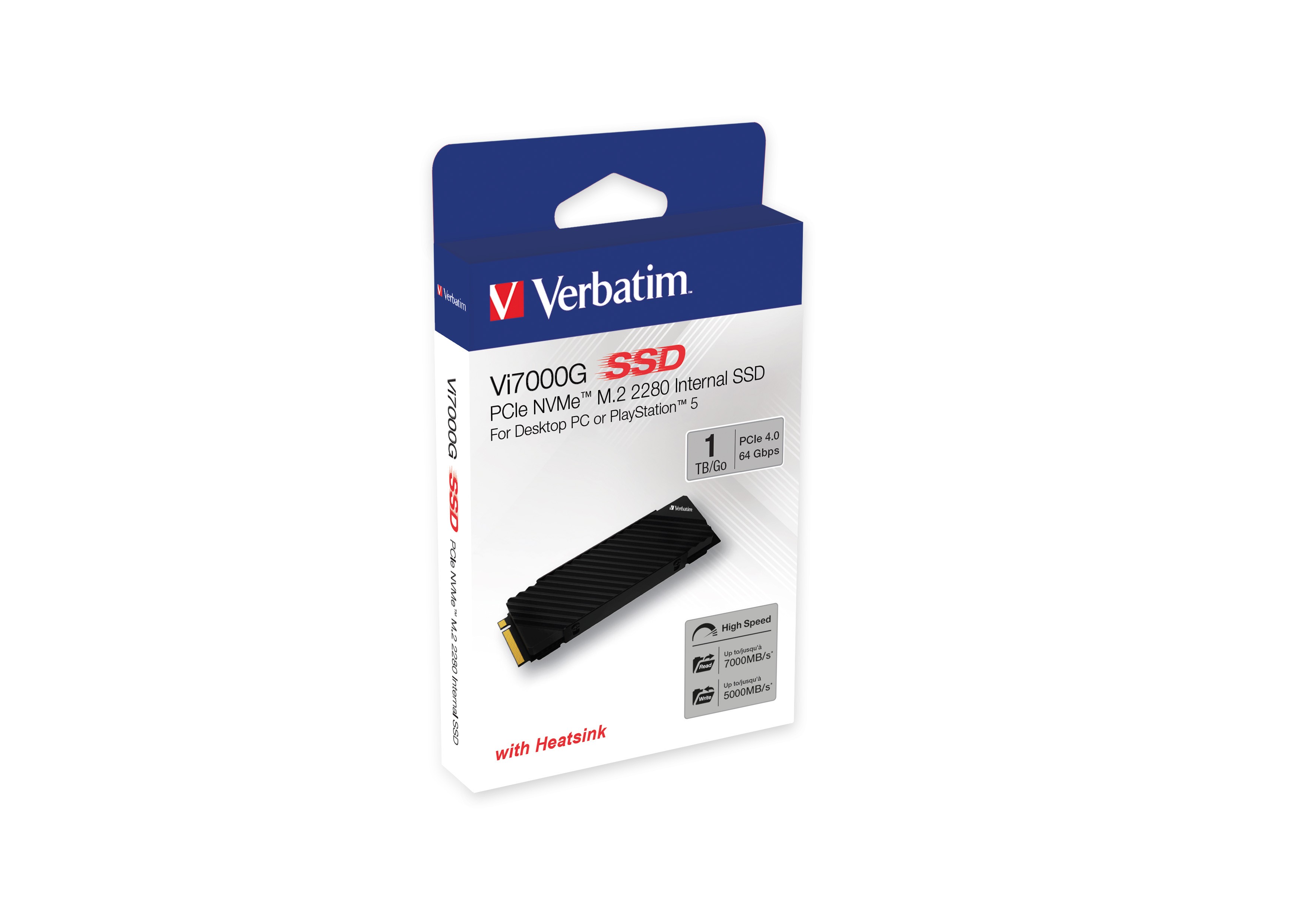 SSD M.2 VERBATIM Vi7000G 1TB SSD - Immagine 1