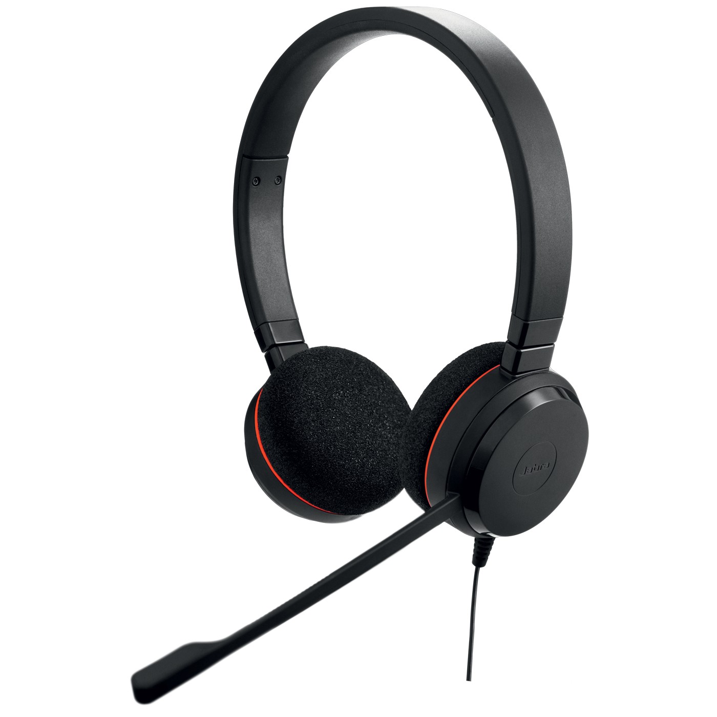 Cuffie Jabra Evolve 20 MS Stereo Nero - Immagine 1