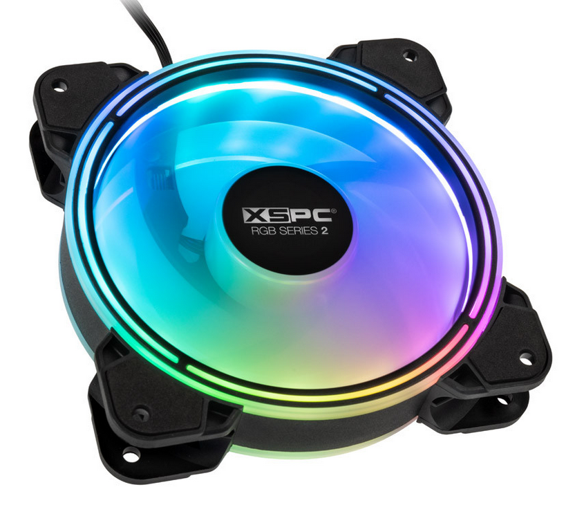 Ventola XSPC RGB Series 2 ARGB PWM 120mm - Immagine 1