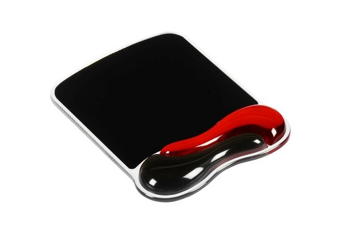 Tappetino per Mouse Kensington Duo Gel Nero/Rosso