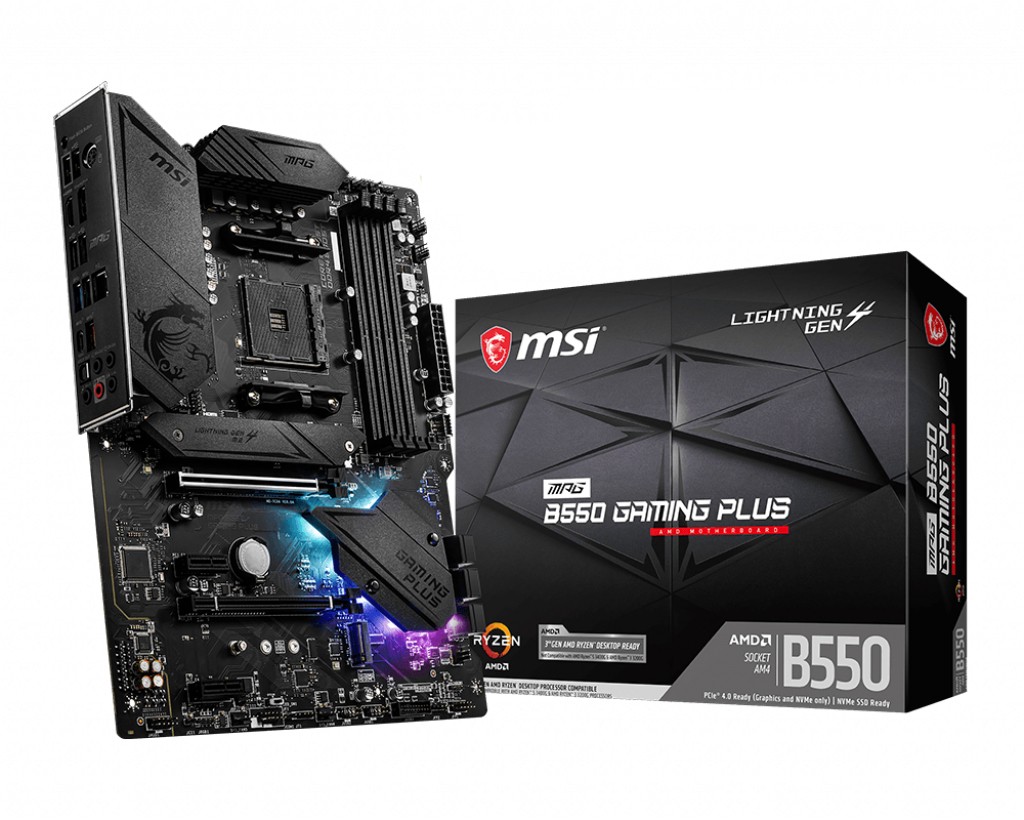 Scheda Madre MSI MPG B550 GAMING PLUS socket AM4 - SPEDIZIONE IMMEDIATA - Immagine 1