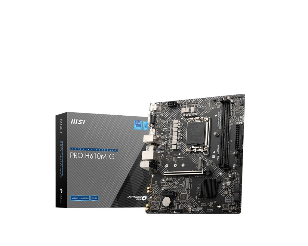 Scheda Madre MSI PRO H610M-G socket 1700 Micro Atx - Immagine 1