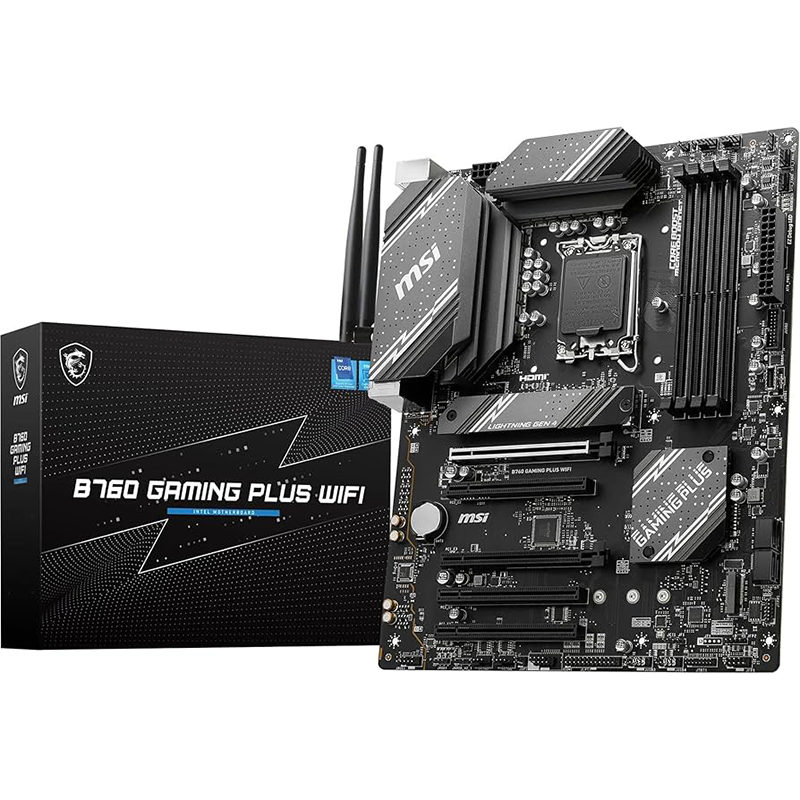 MSI B760 Gaming Plus Wifi DDR4 1700 - Immagine 1