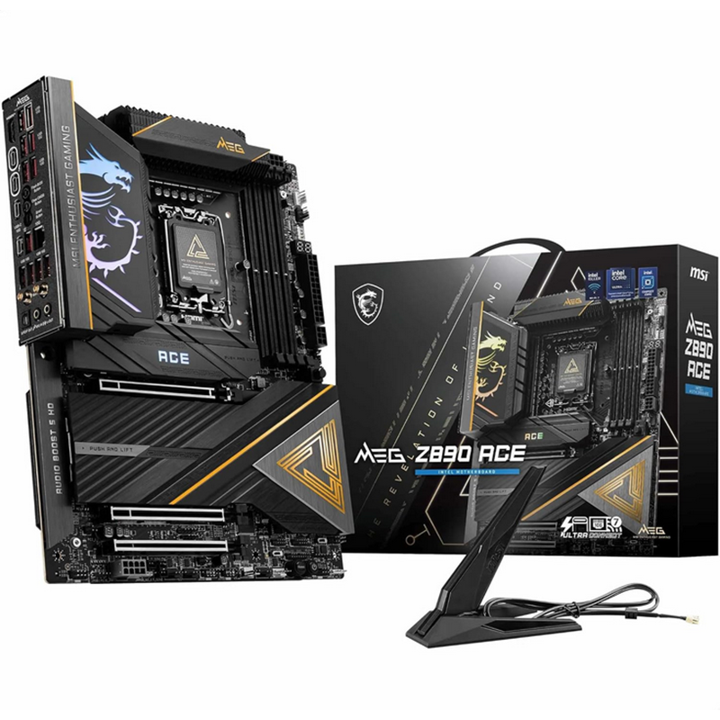 Scheda Madre MSI MEG Z890 ACE LGA 1851 DDR5 ATX - Immagine 1