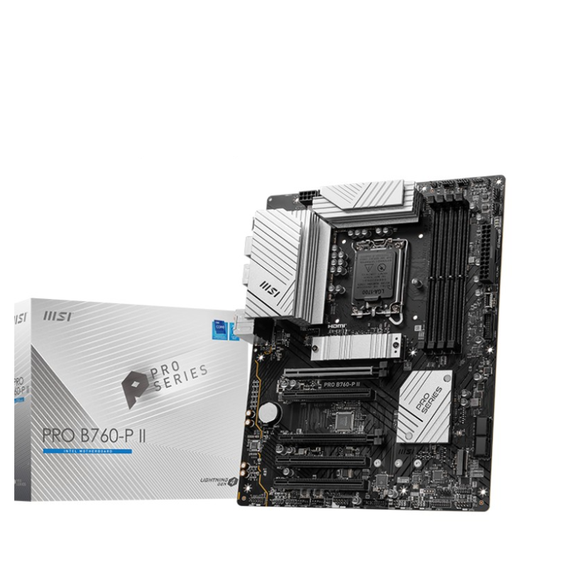Scheda Madre MSI PRO B760-P II Intel B760 LGA 1700 ATX - Immagine 1