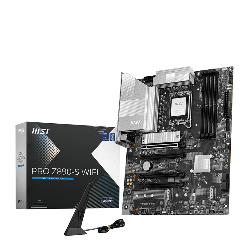 Scheda Madre MSI Z890-S Pro WIFI LGA 1851 DDR5 ATX - Immagine 1