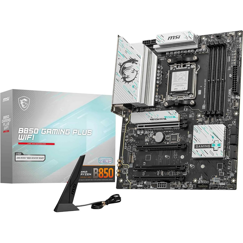 Scheda Madre MSI B850 GAMING PLUS WIFI AM5 DDR5 ATX - Immagine 1
