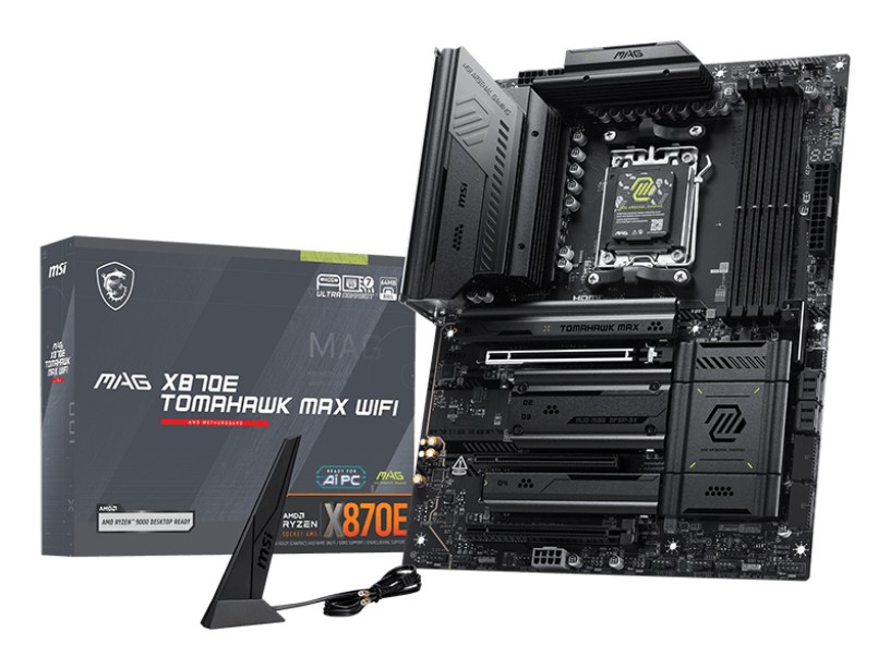 Scheda Madre MSI MAG X870E TOMAHAWK MAX WIFI AMD AM5 ATX - Immagine 1