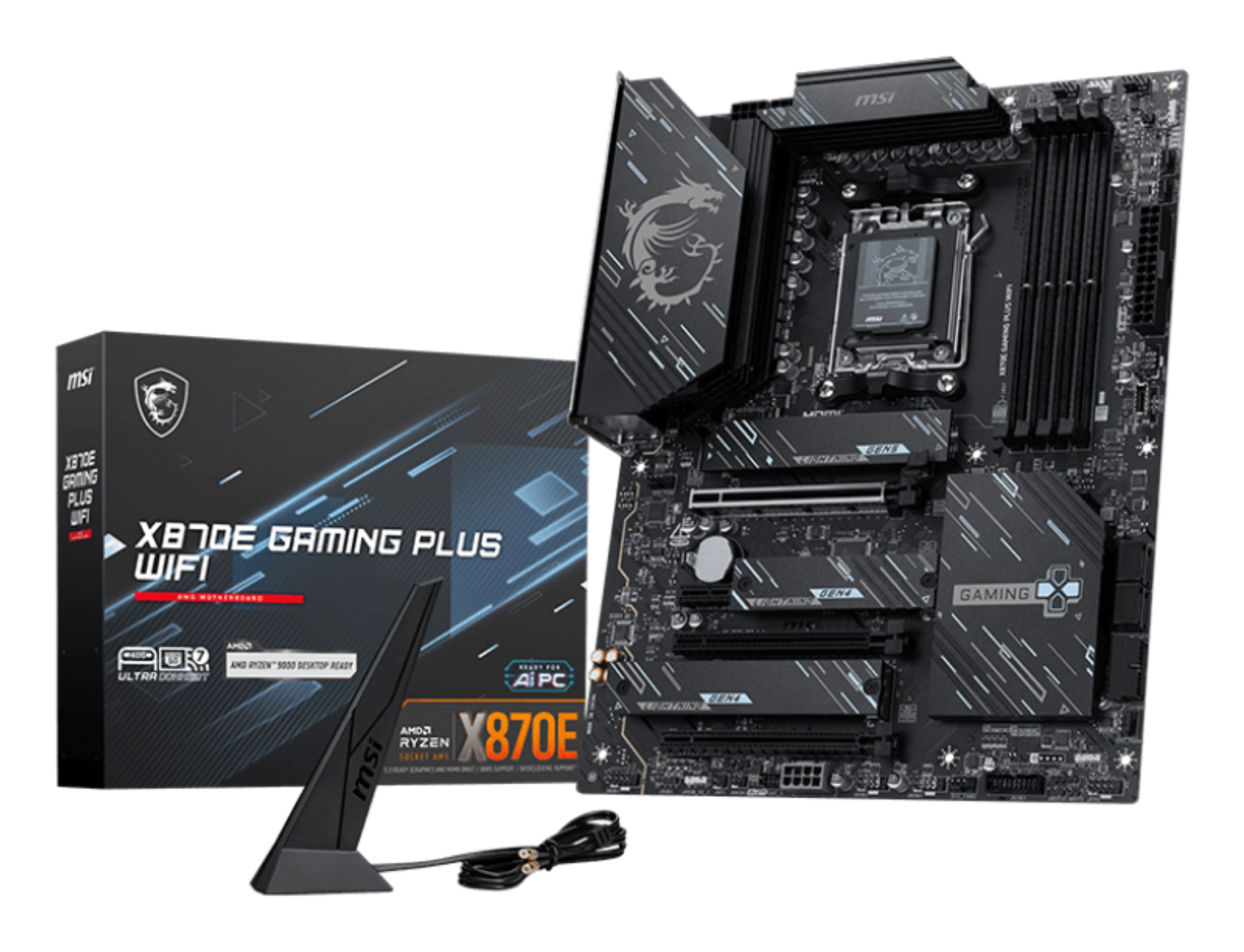 Scheda Madre MSI MPG X870E Gaming Plus WIFI ATX DDR5 Socket AM5 - Immagine 1