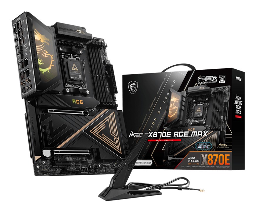 Scheda Madre MSI MEG X870E ACE MAX scheda madre AMD X870E Socket AM5 ATX - Immagine 1