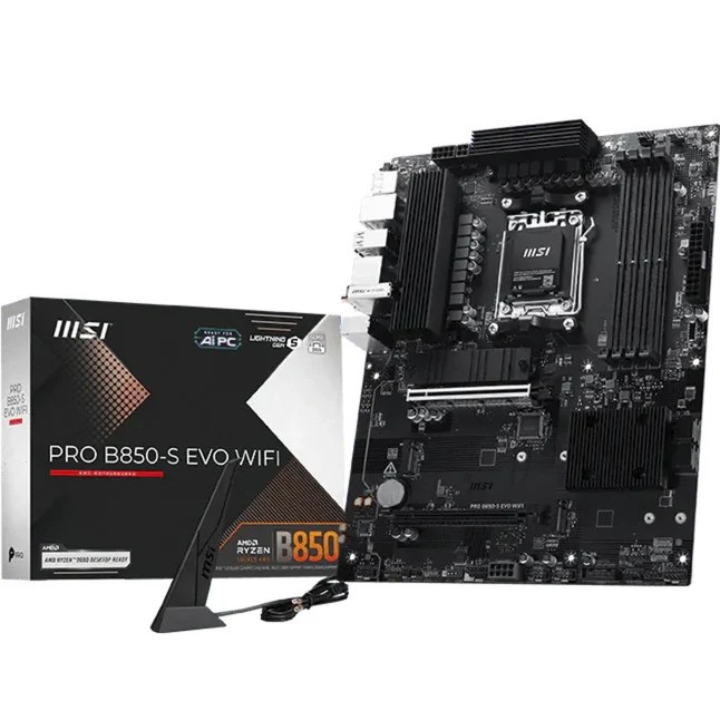 Scheda Madre MSI PRO B850-S EVO WIFI scheda madre AMD B850 Socket AM5 ATX - Immagine 1
