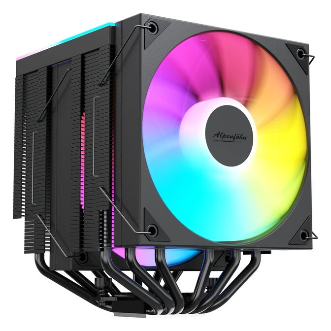 Dissipatore Ad Aria CPU Alpenföhn Matterhorn 2 Aurora Max Dual-Tower 120mm ARGB Nero