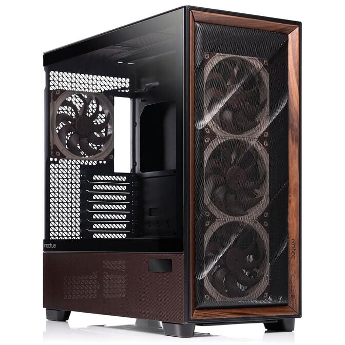 Case Antec Flux Pro Noctua Edition Midi-Tower E-ATX Vetro Temperato Marrone Nero - Immagine 1