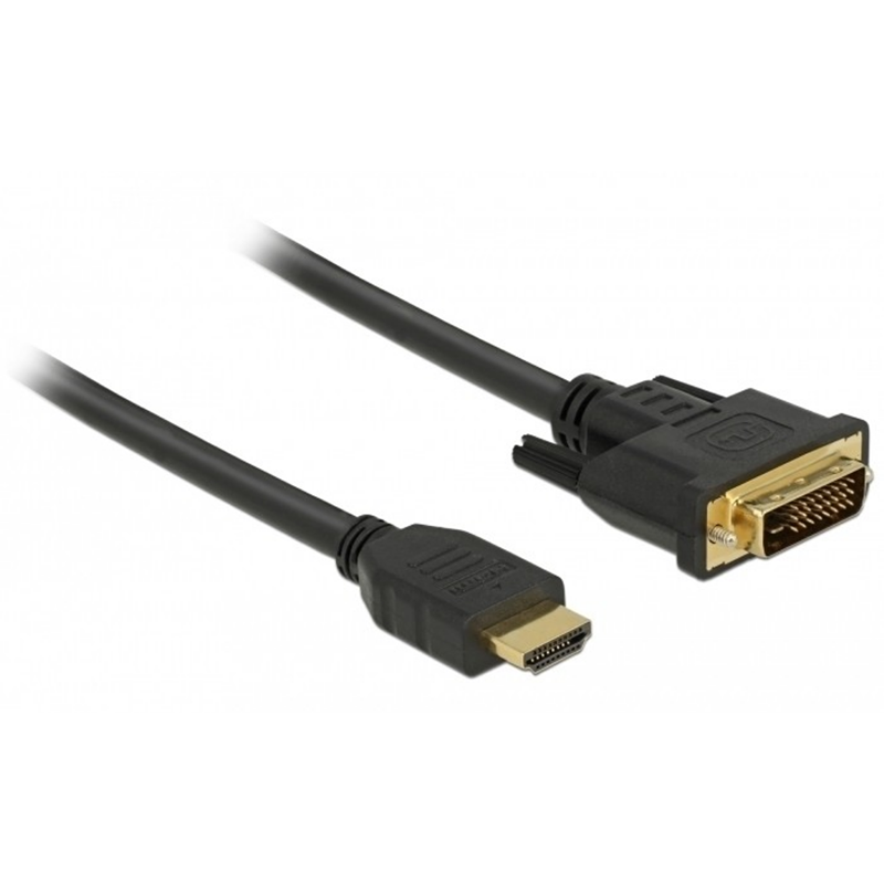 Cavo Adattatore Delock da HDMI a DVI 1.5 m - Immagine 1