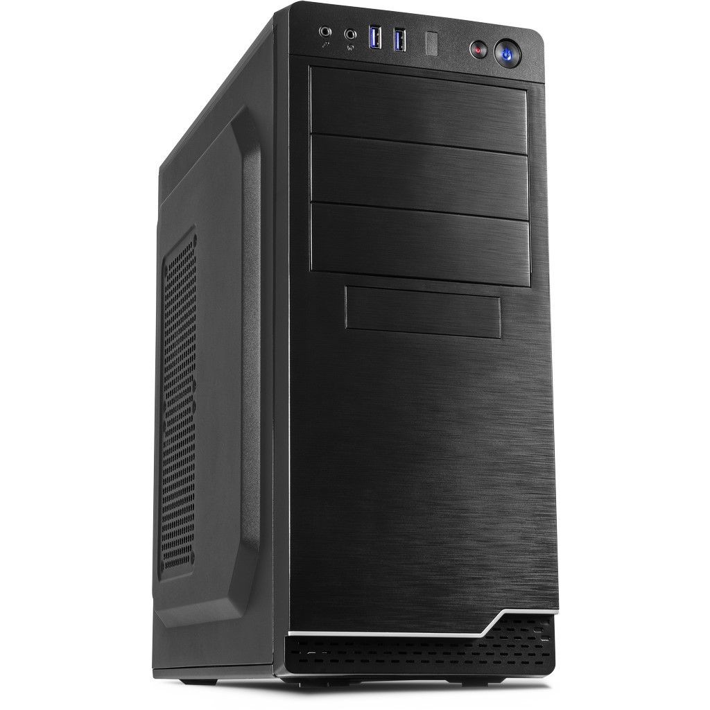 Case Inter-Tech IT-5916 Nero Midi Tower Con Alimentatore SL-500K Da 500W - Immagine 1