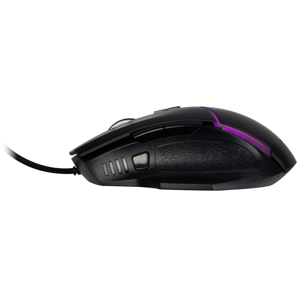 Mouse Inter-Tech Nitrox GT-100 RGB gaming Nero - Immagine 1