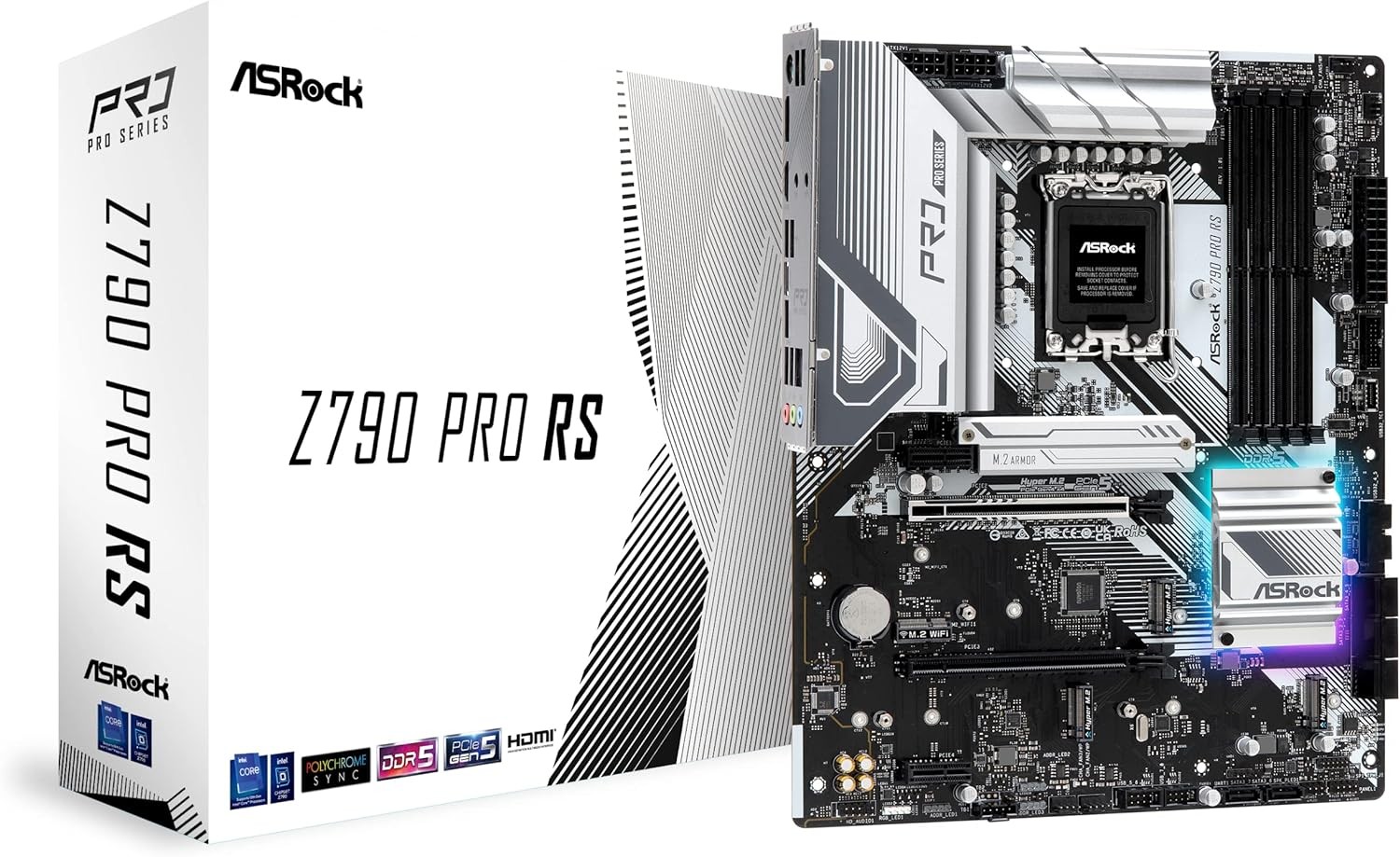 Scheda Madre ASROCK Z790 PRO RS socket 1700 - Immagine 1