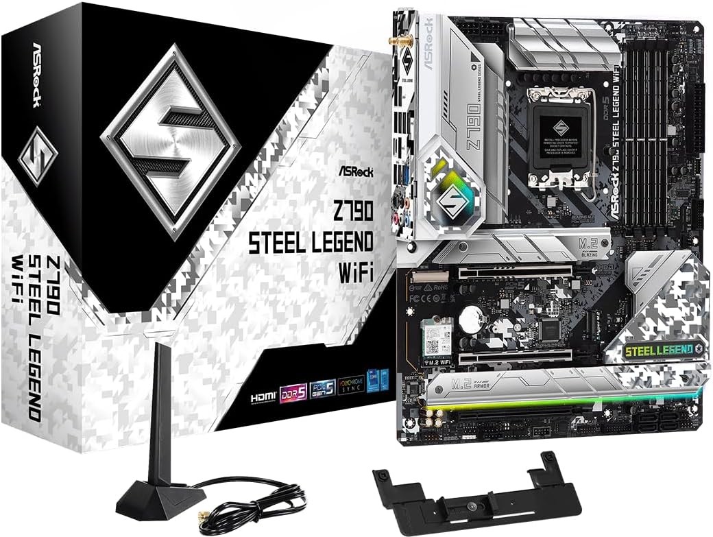 Scheda Madre ASROCK Z790 STEEL LEGEND WIFI socket 1700 - Immagine 1