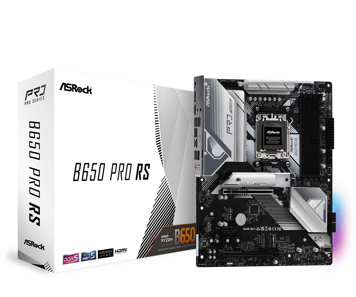 Scheda Madre ASROCK B650 PRO RS socket AM5 - Immagine 1