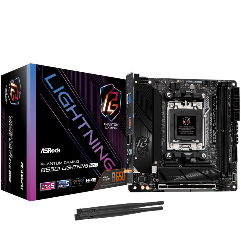 Scheda Madre ASRock B650I Lightning WiFi - Immagine 1