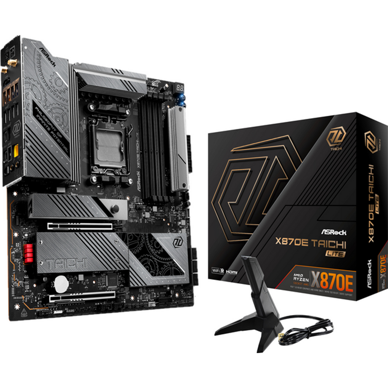 Scheda Madre ASRock X870E Taichi Lite AMD X870E Socket AM5 DDR5 - Immagine 1