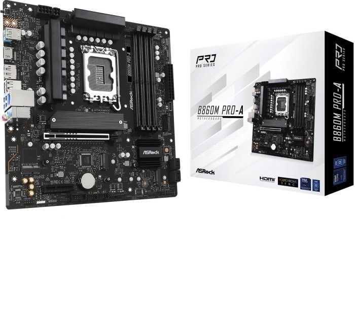Scheda Madre ASROCK B860M Pro-A Micro-ATX DDR5 Socket LGA 1851 - Immagine 1