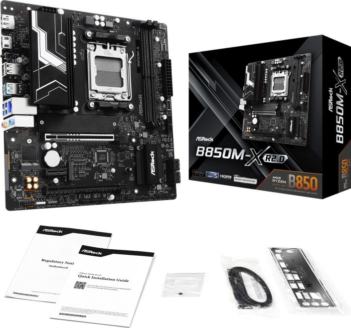 Scheda Madre ASROCK B850M-X R2.0 Micro-ATX DDR5 Socket AM5 - Immagine 1