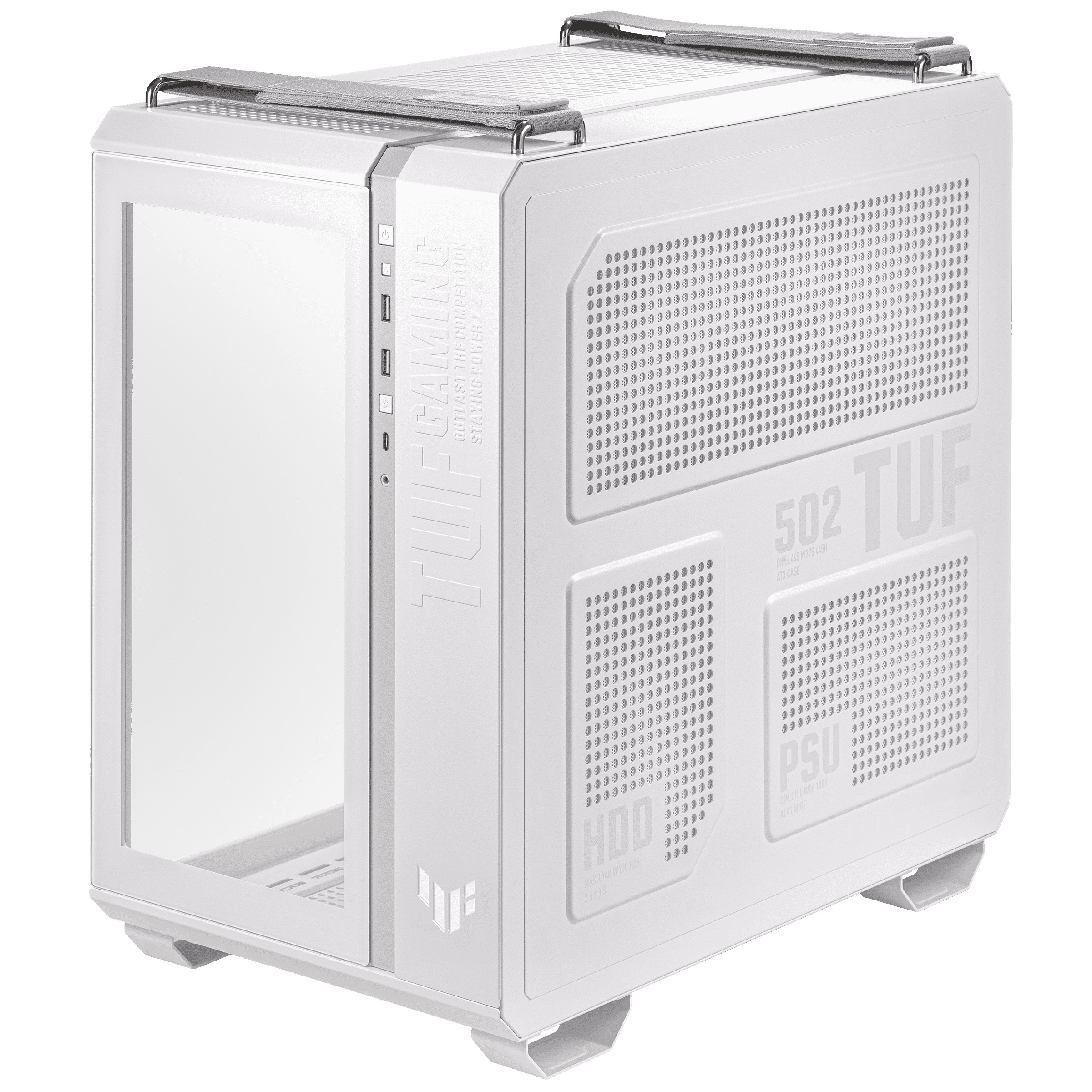 Case ASUS TUF Gaming GT502 PLUS Midi Tower Bianco - Immagine 1