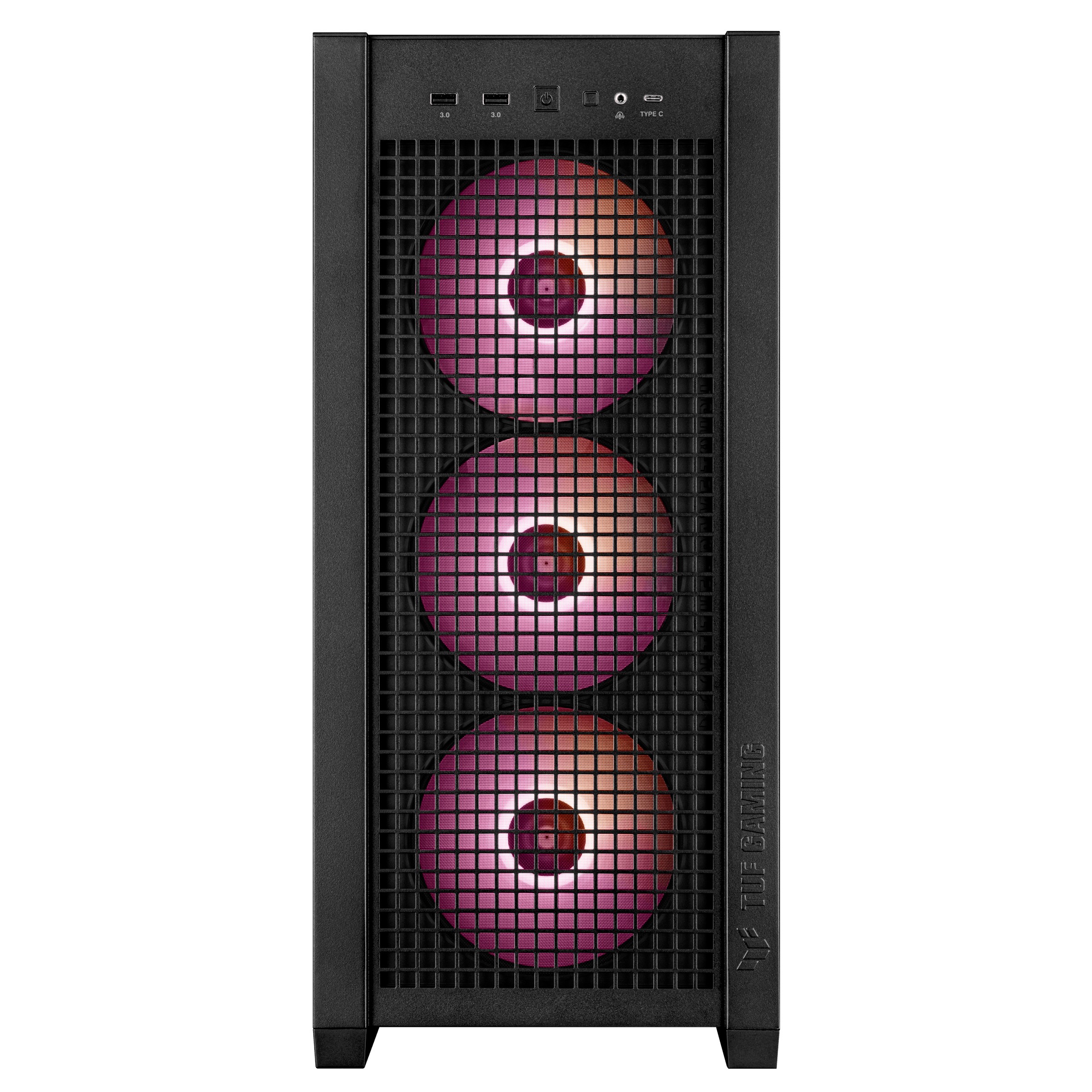 CASE ASUS TUF Gaming GT302 ARGB Midi Tower Nero BTF - Immagine 1