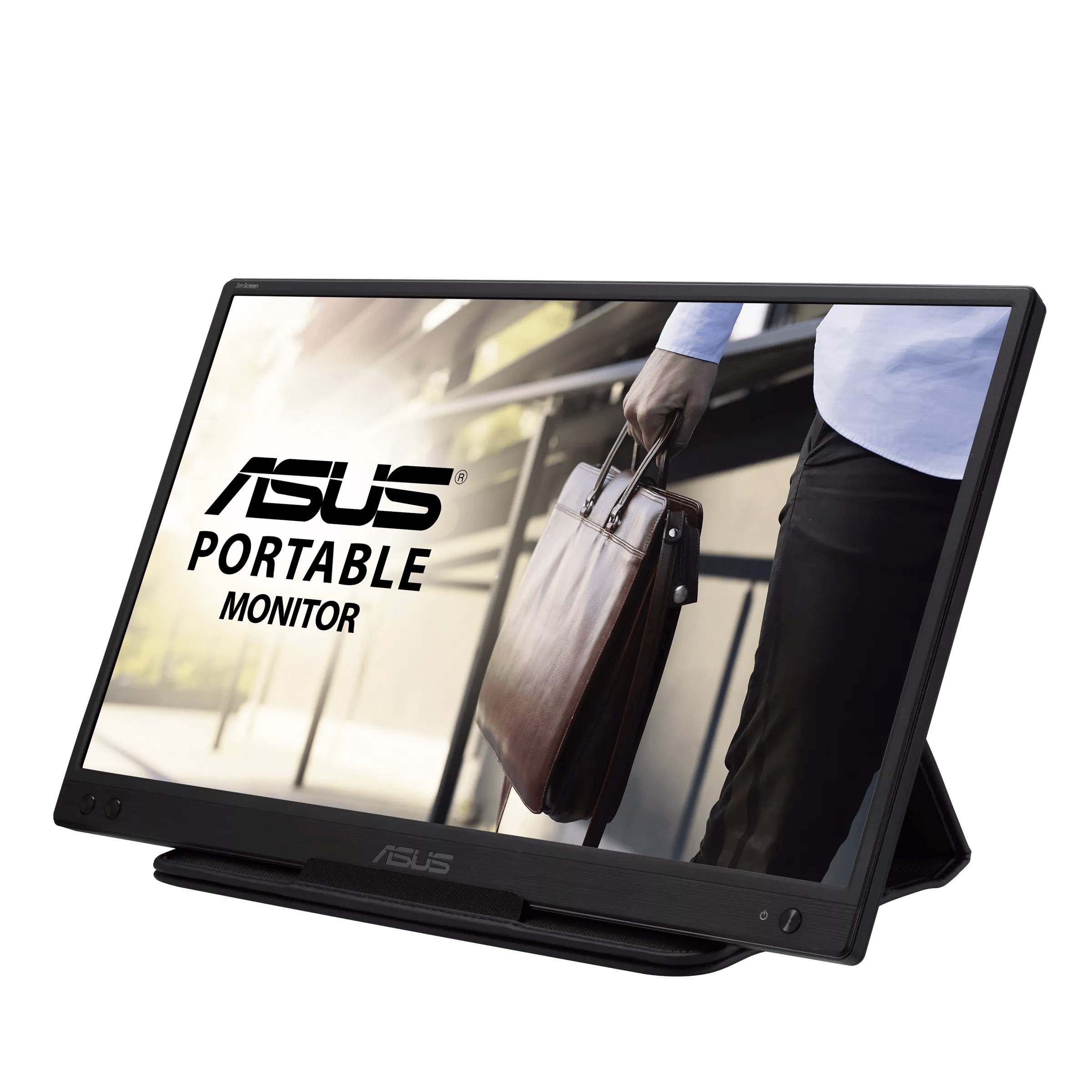 Monitor ASUS ZenScreen MB166C 16'' FullHD IPS USB-C Pivot LED Nero - Immagine 1