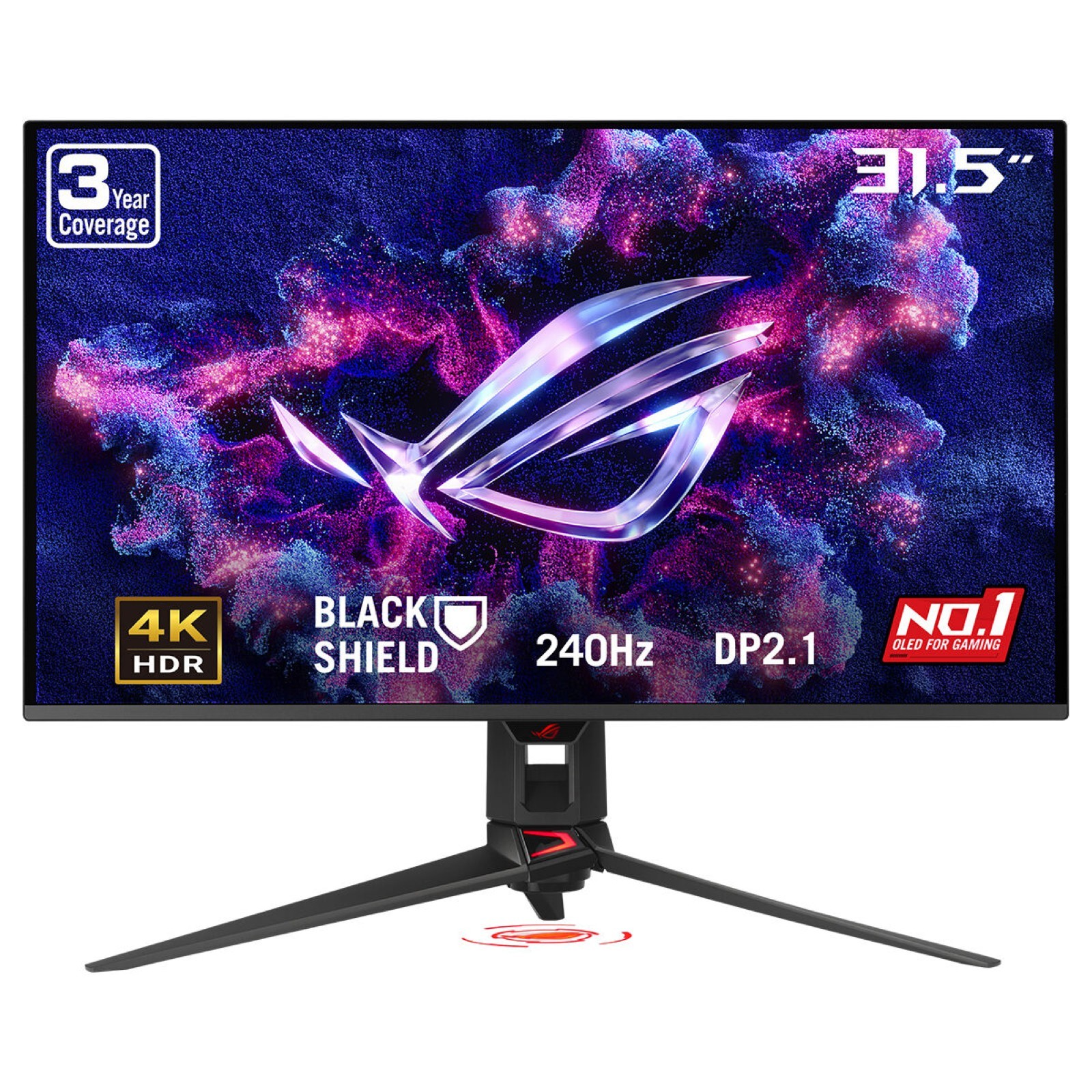 Monitor ASUS ROG Swift OLED PG32UCDM3 Gen 3 32 4K 240Hz QD-OLED FreeSync Premium Pro G-SYNC - Immagine 1