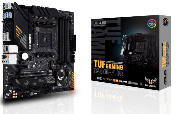 Scheda Madre ASUS TUF B550M-PLUS GAMING socket AM4 - Immagine 1