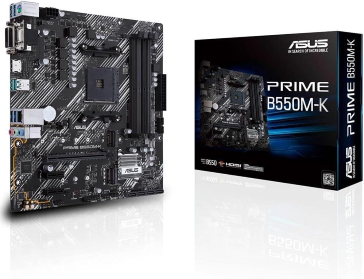 Scheda Madre ASUS PRIME B550M-K socket AM4 - Immagine 1