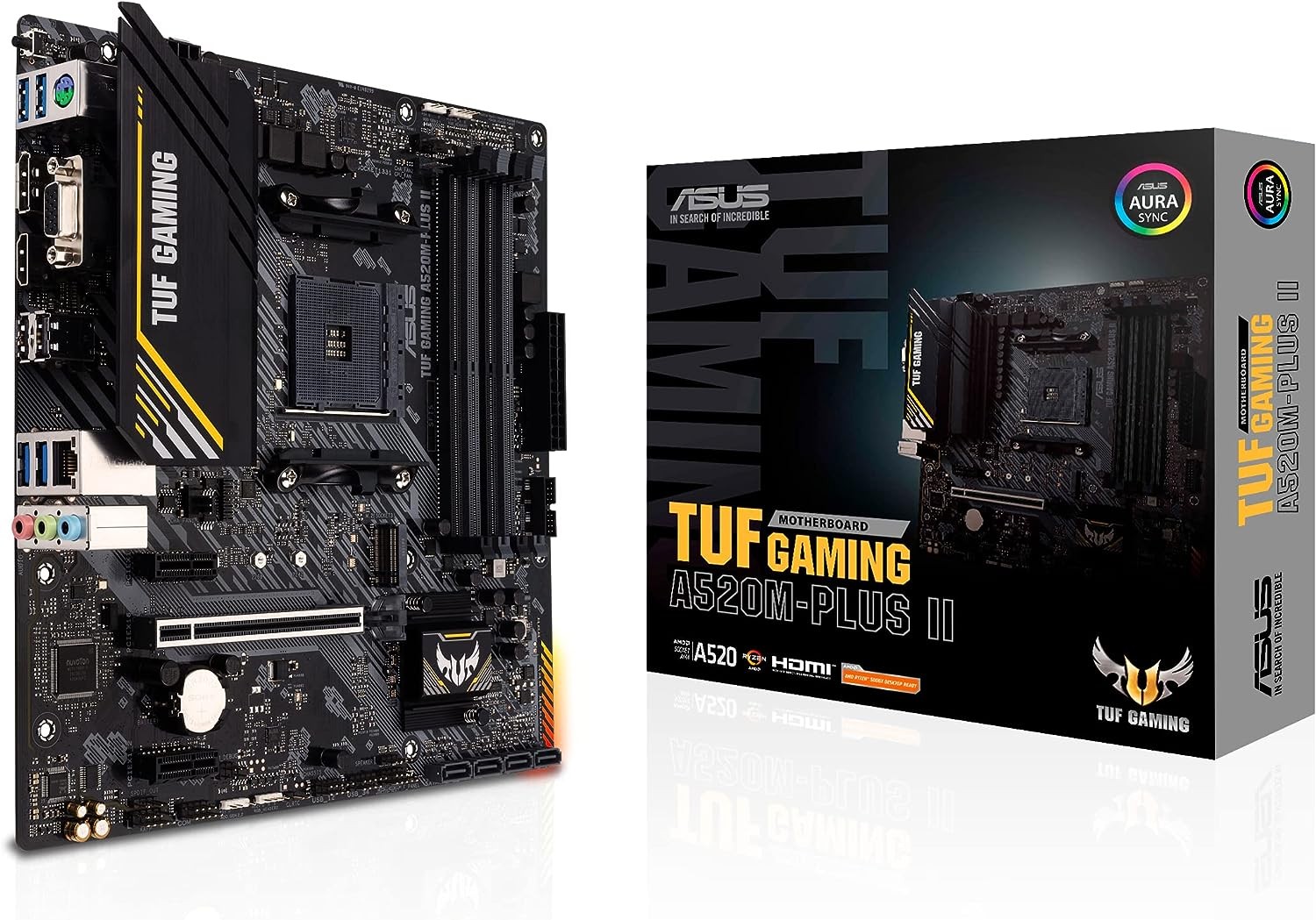 Scheda Madre ASUS TUF A520M-PLUS GAMING II socket AM4 - Immagine 1