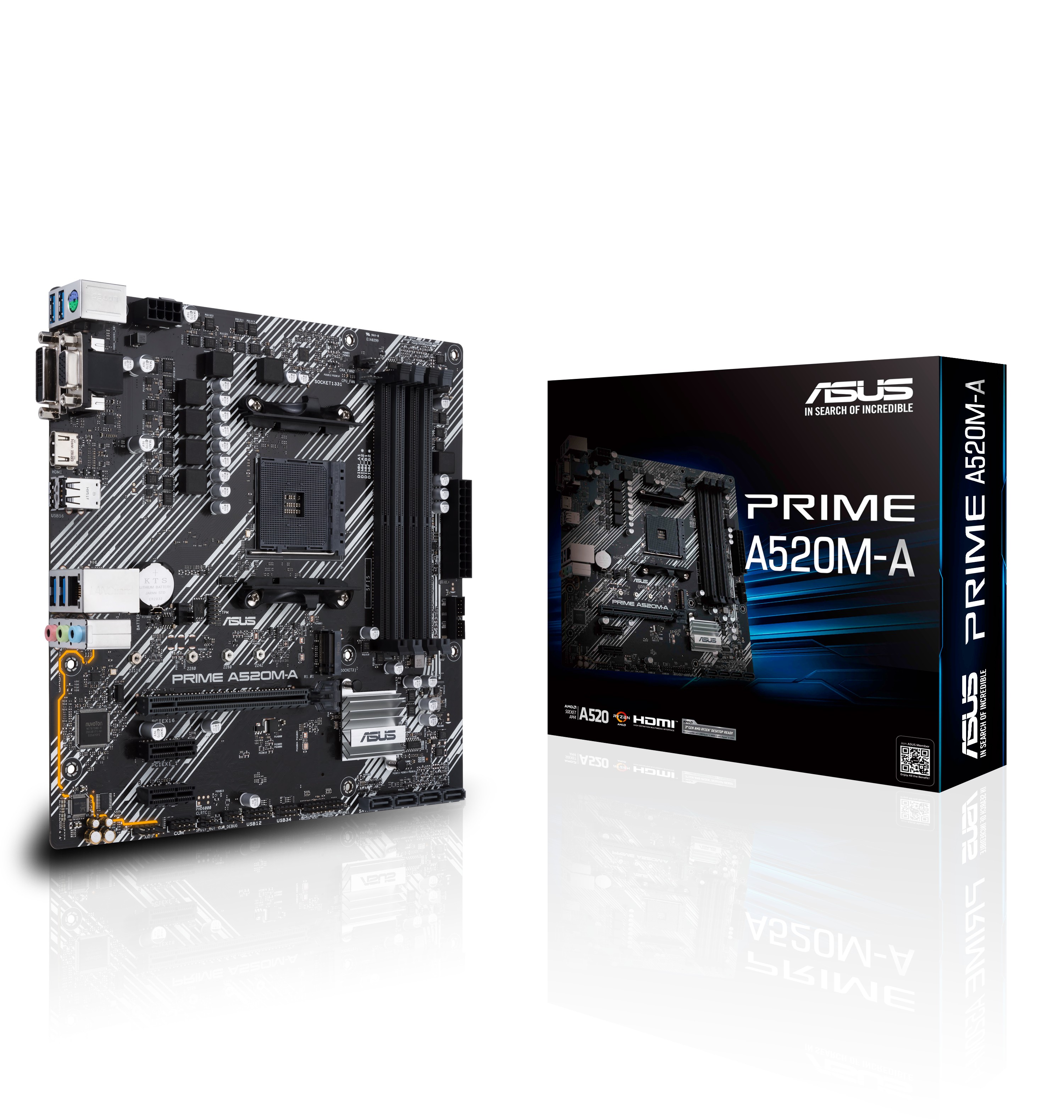 Scheda Madre ASUS PRIME A520M-A II/CSM socket AM4 - Immagine 1