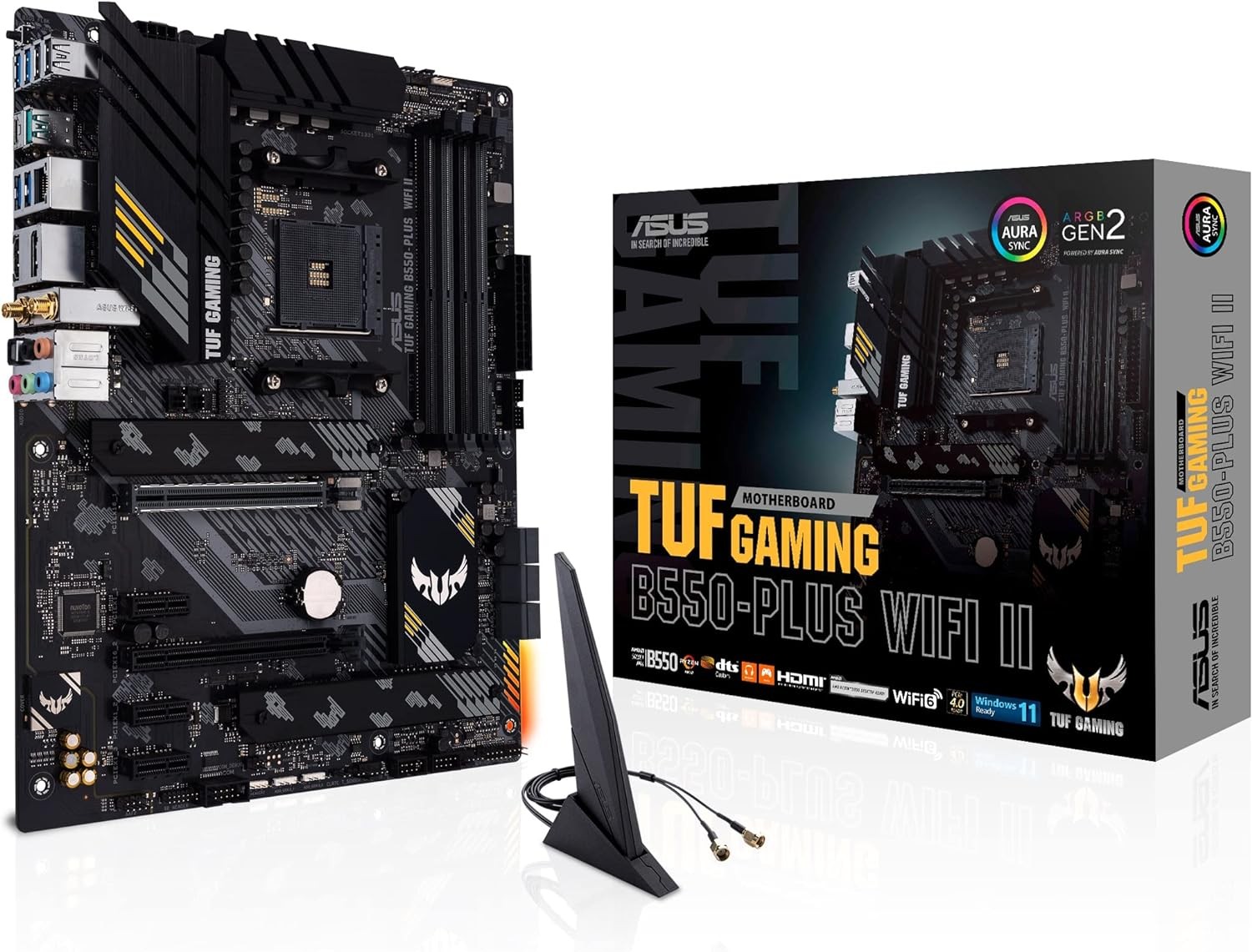 Scheda Madre ASUS TUF B550-PLUS GAMING (WI-FI) II socket AM4 - Immagine 1