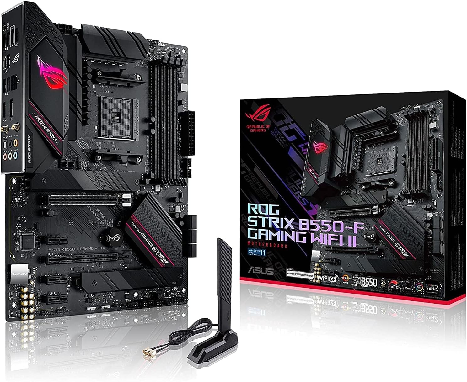 Scheda Madre ASUS ROG STRIX B550-F GAMING WI-FI II socket AM4 - Immagine 1