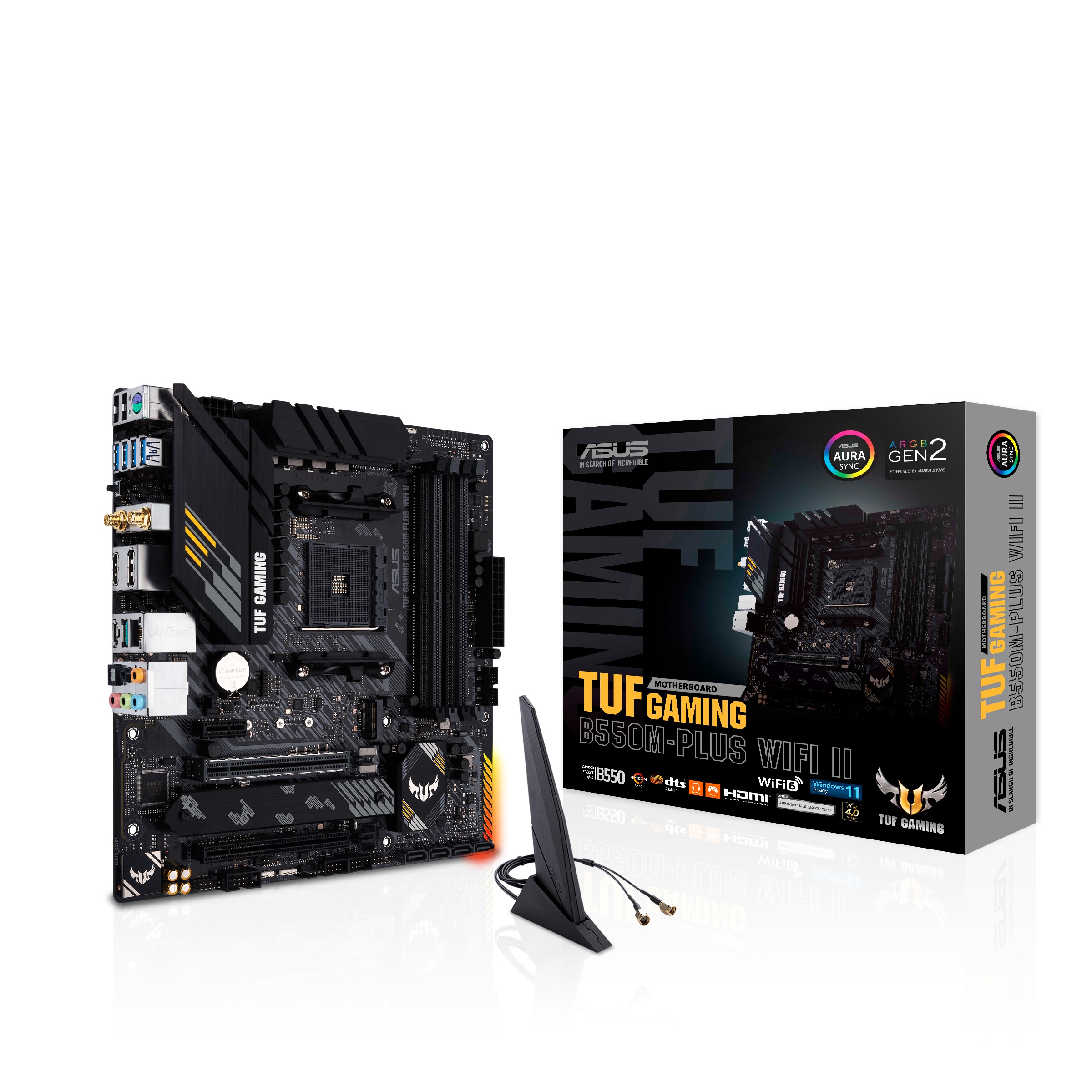 Scheda Madre ASUS TUF B550M-PLUS GAMING (WI-FI) II socket AM4 - Immagine 1