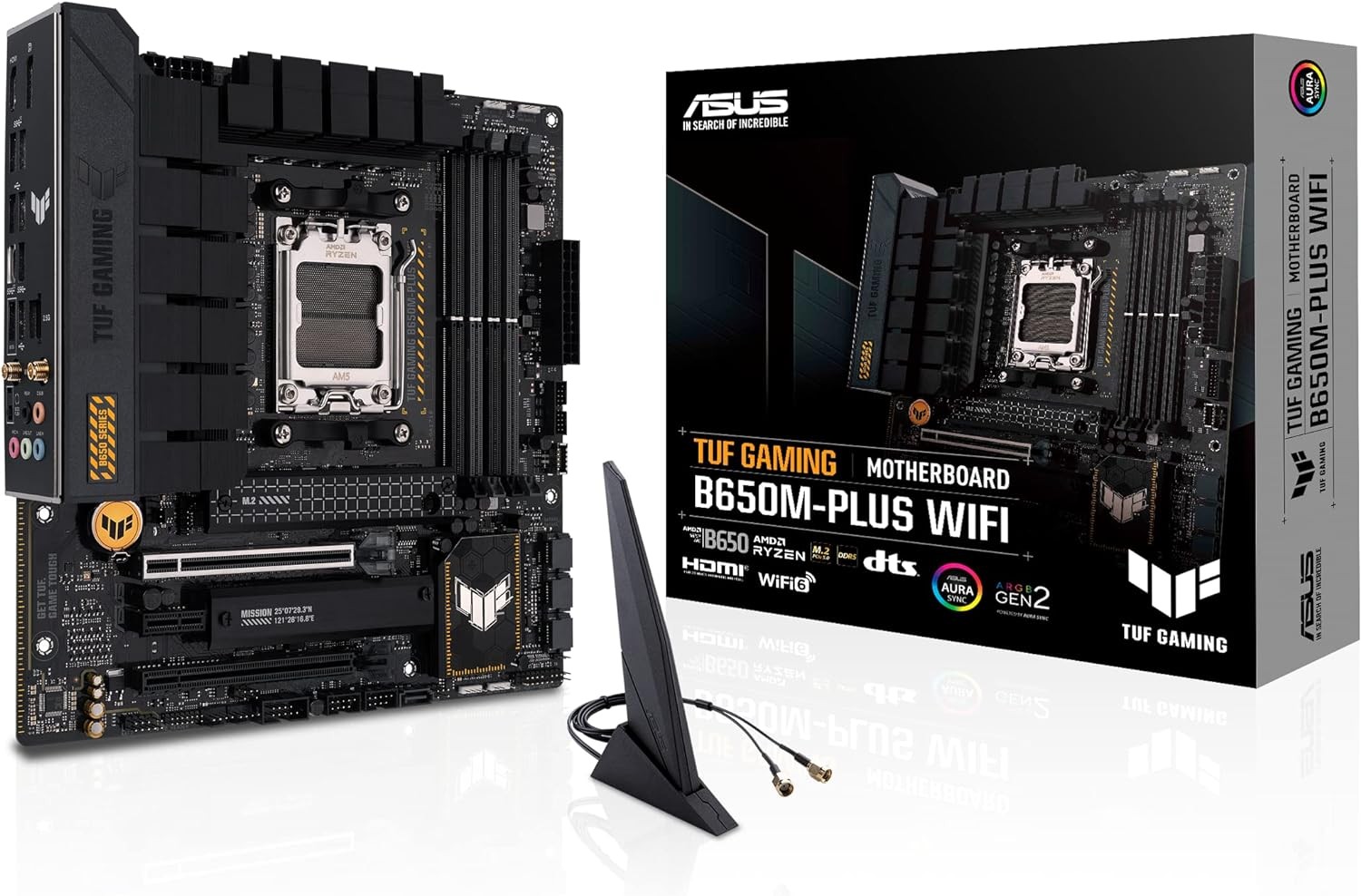 Scheda Madre ASUS TUF B650M-PLUS GAMING WIFI socket AM5 - Immagine 1