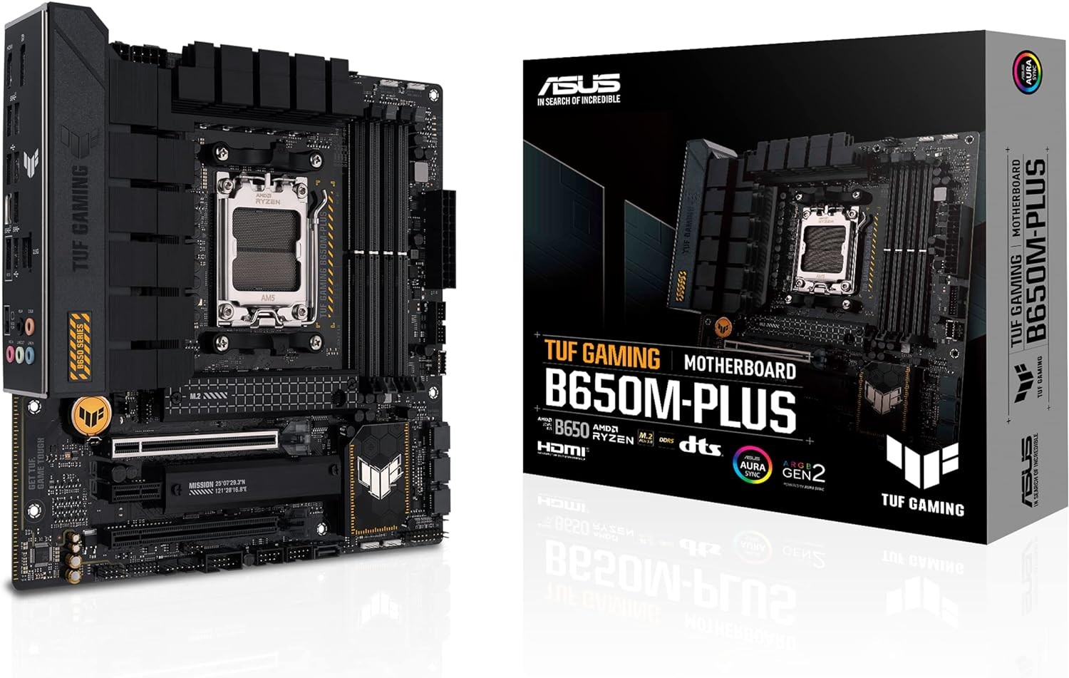Scheda Madre ASUS TUF B650M-PLUS GAMING socket AM5 - Immagine 1