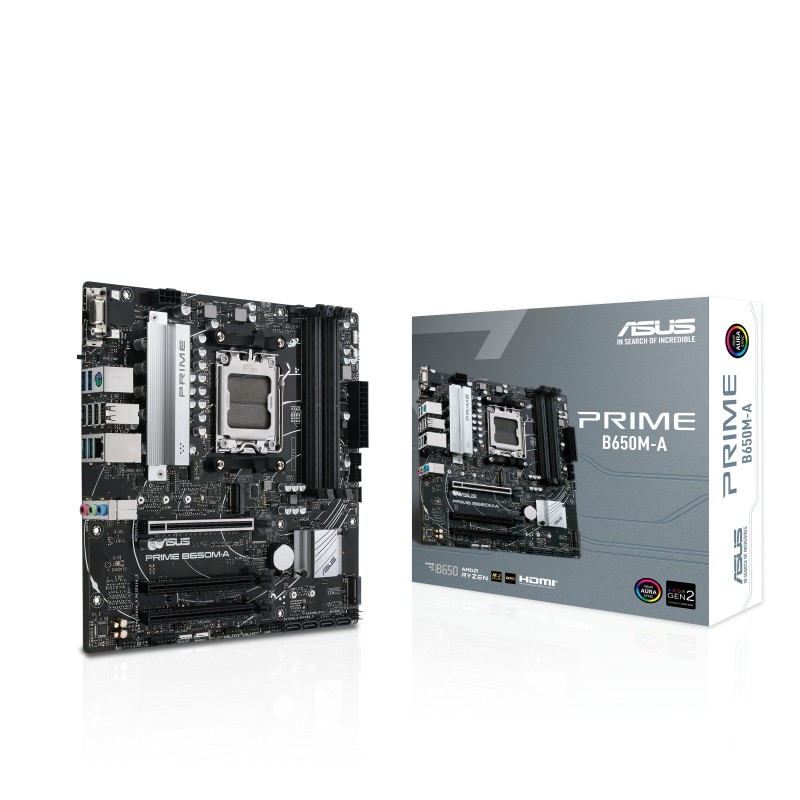 Scheda Madre ASUS PRIME B650M-A AM5 Micro-ATX - Immagine 1