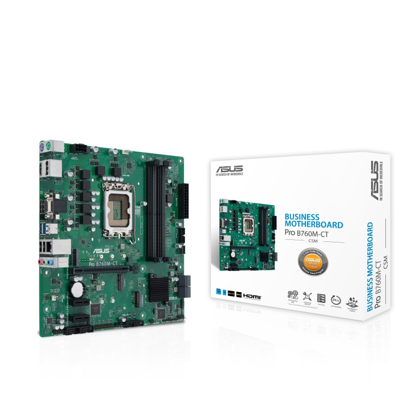 Scheda Madre ASUS PRO B760M-CT-CSM socket 1700 - Immagine 1