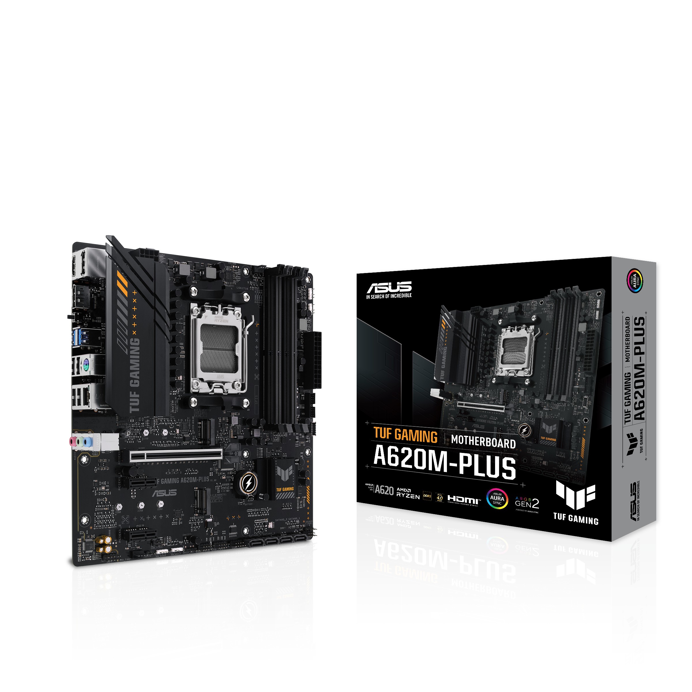 Scheda Madre ASUS TUF A620M-PLUS GAMING socket AM5 - Immagine 1