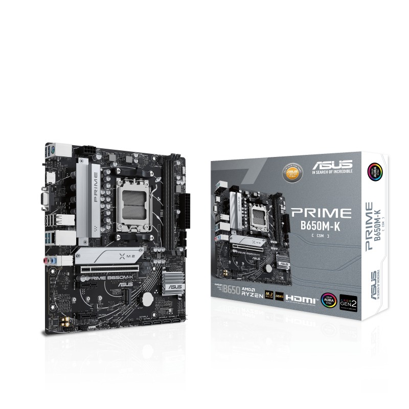 Scheda Madre ASUS PRIME B650M-K socket AM5 - Immagine 1