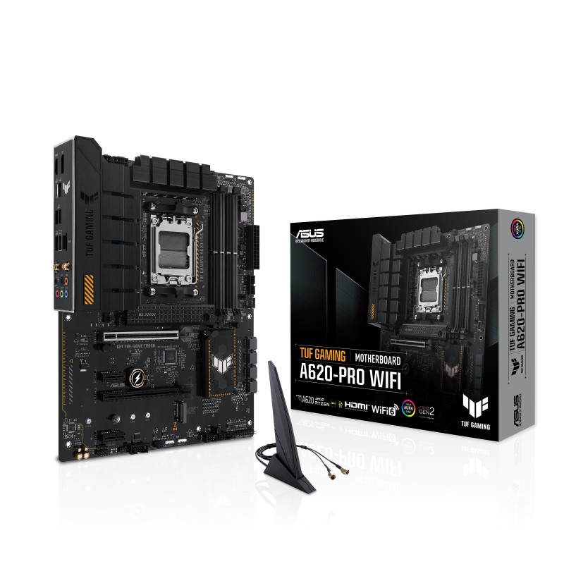 Scheda Madre ASUS TUF A620-PRO GAMING WIFI socket AM5 - Immagine 1