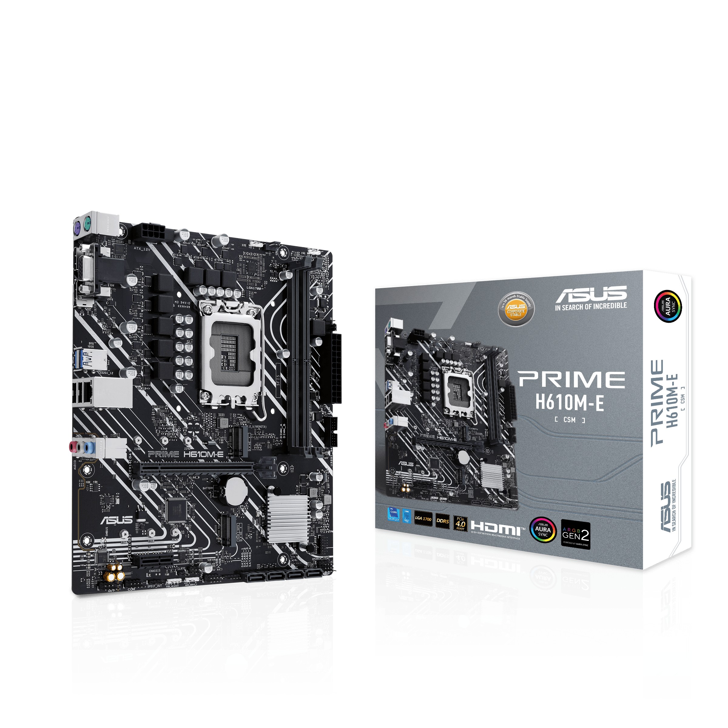 Scheda Madre ASUS PRIME H610M-E-CSM socket 1700 - Immagine 1