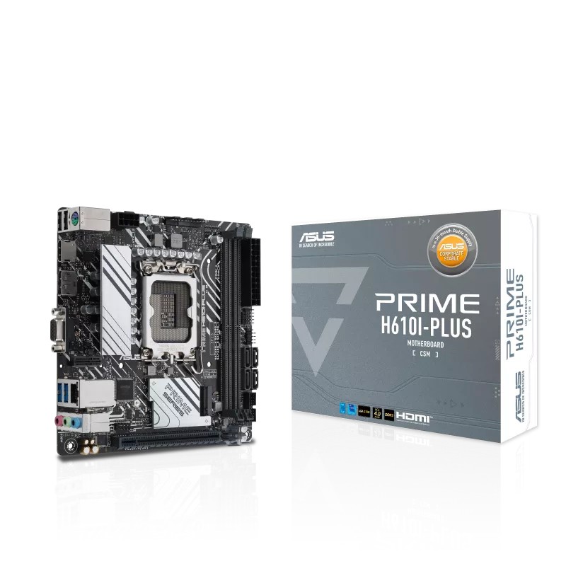 Scheda Madre ASUS PRIME H610I-PLUS-CSM LGA 1700 - Immagine 1